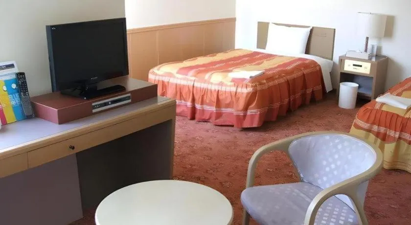 Bed in Shizuoka Daiichi Hotel