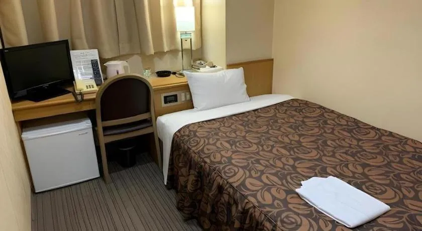 Bed in Shizuoka Daiichi Hotel