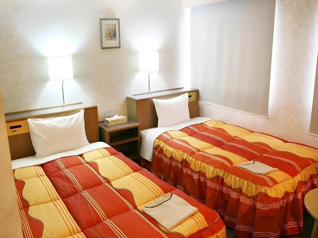 Bed in Shizuoka Daiichi Hotel