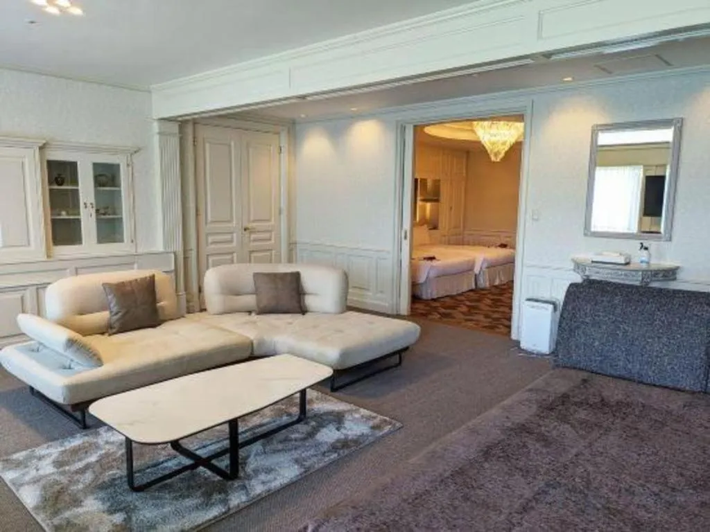 Bed in Hotel Kawakyu