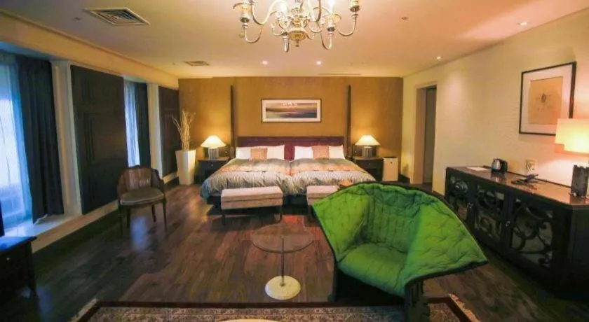 Bed in Hotel Kawakyu