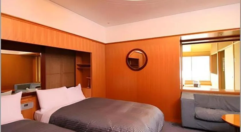 Bed in Hotel Kawakyu