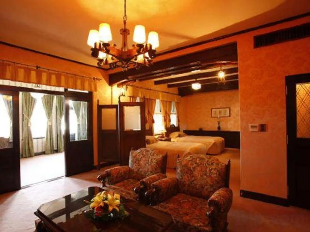 Bed in Unzen Kanko Hotel