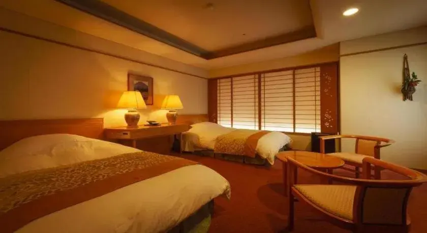 Bed in Shiratamano Yu Kahou Bed in Shiratamano Yu Kahou