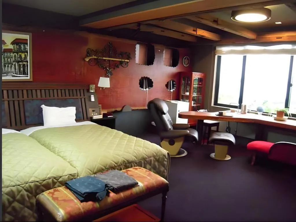 Bed in Auberge Kitano Dandan