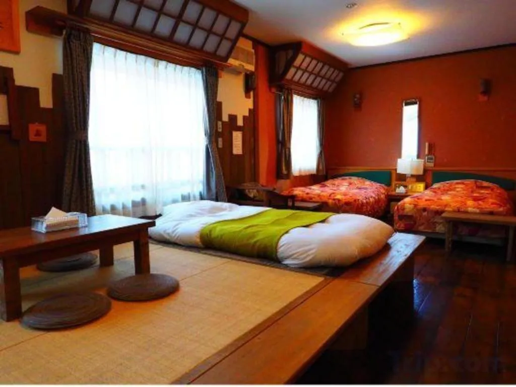 Bed in Auberge Kitano Dandan