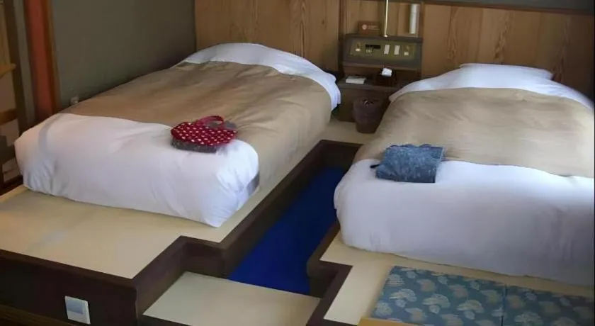 Bed in Auberge Kitano Dandan