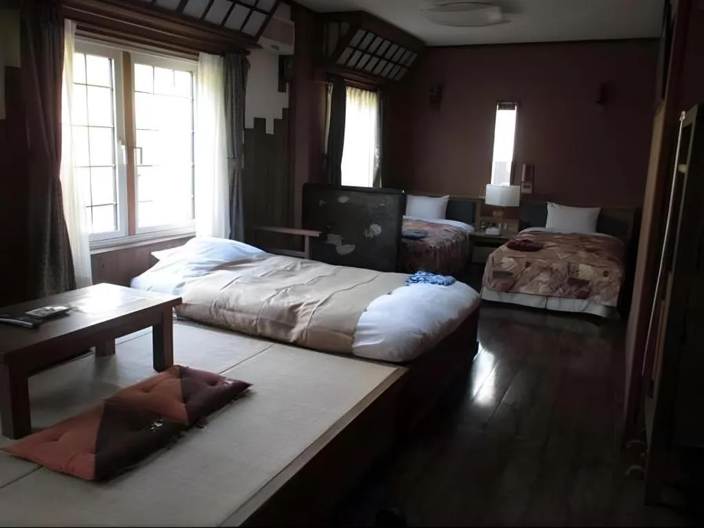 Bed in Auberge Kitano Dandan