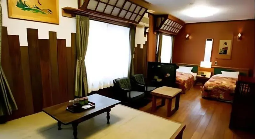 Bed in Auberge Kitano Dandan Bed in Auberge Kitano Dandan