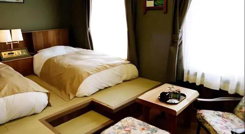 Bed in Auberge Kitano Dandan Bed in Auberge Kitano Dandan