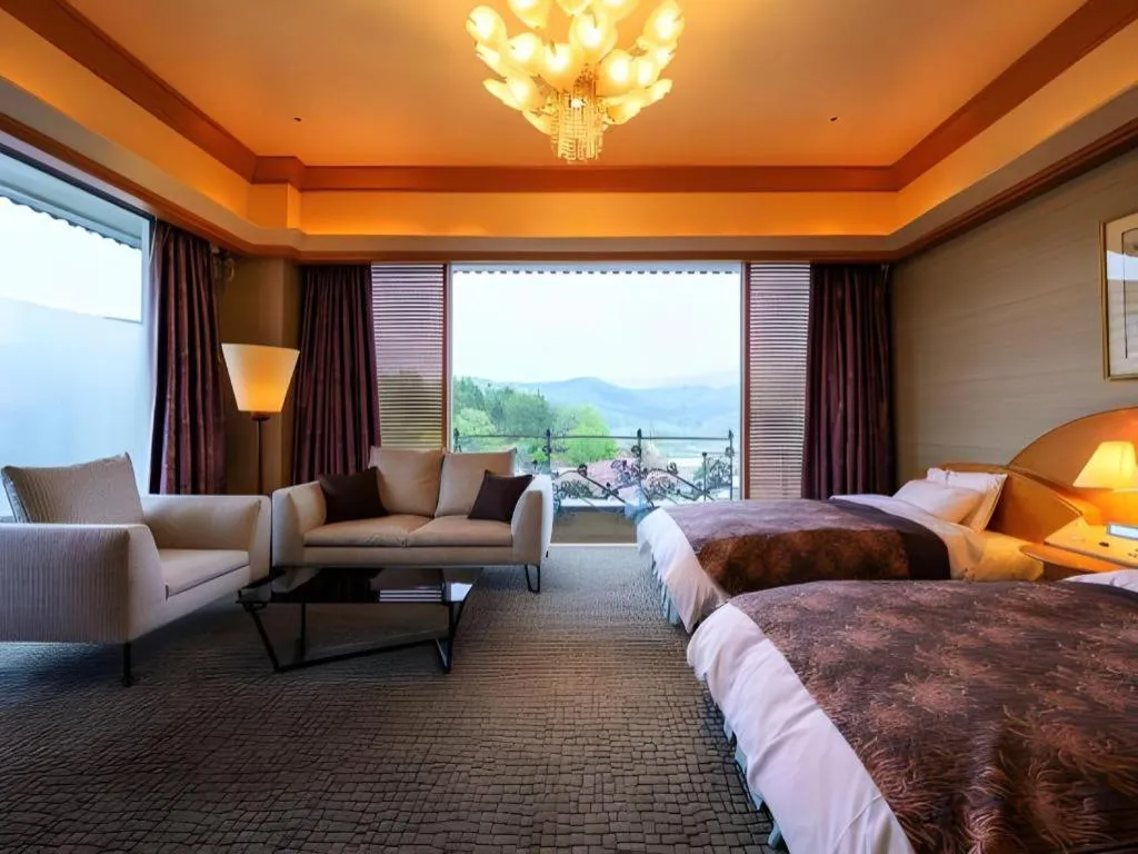 Bed in Shiratamano Yu Senkei