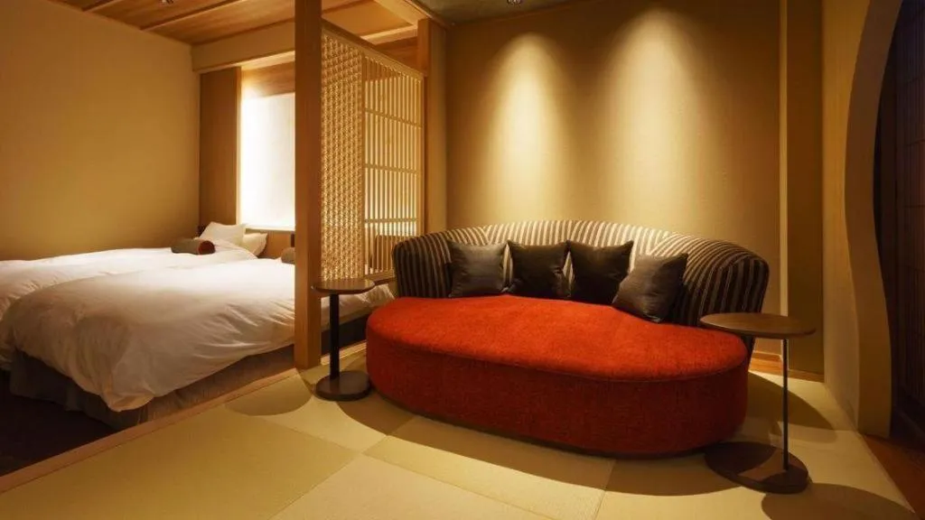 Bed in Shiratamano Yu Senkei