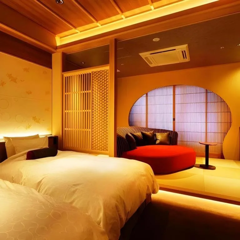 Bed in Shiratamano Yu Senkei