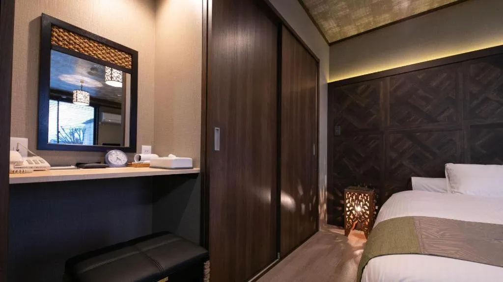 Bed in Green Hotel Yes Omihachiman