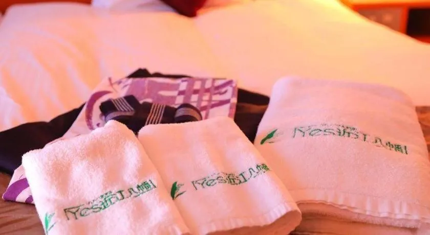 Bed in Green Hotel Yes Omihachiman