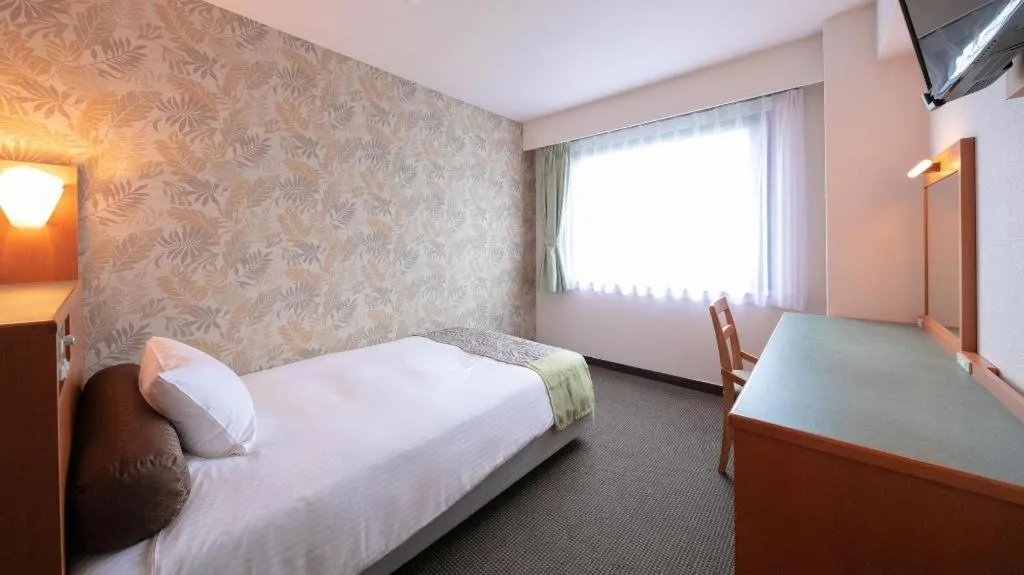 Bed in Green Hotel Yes Omihachiman