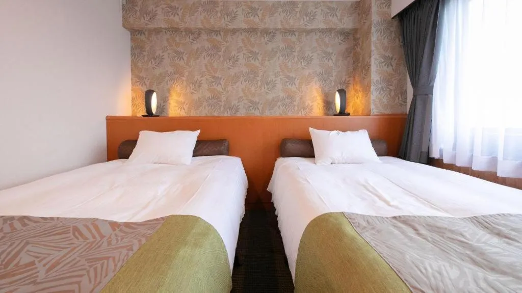 Bed in Green Hotel Yes Omihachiman