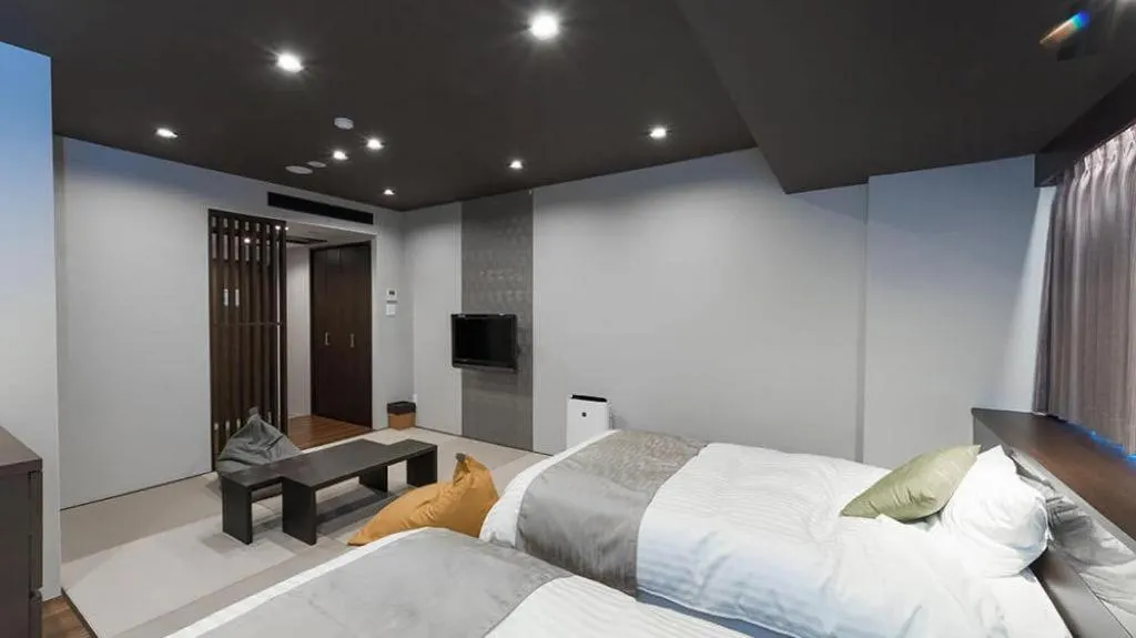 Bed in Centrale Hotel Kyotango