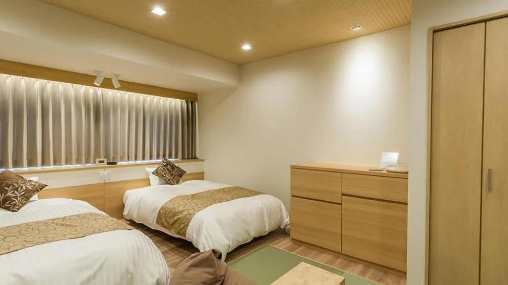 Bed in Centrale Hotel Kyotango