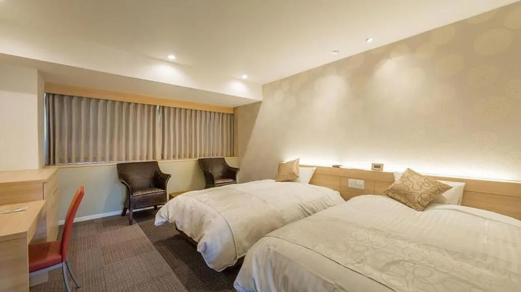 Bed in Centrale Hotel Kyotango