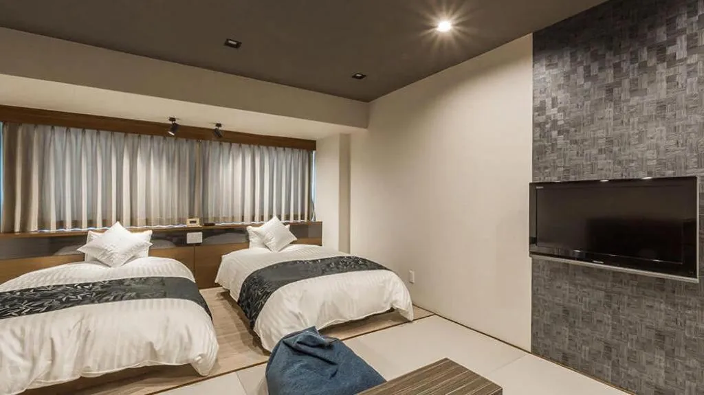 Bed in Centrale Hotel Kyotango