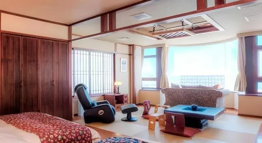 Bed in Otaru Furukawa Hotel Bed in Otaru Furukawa Hotel