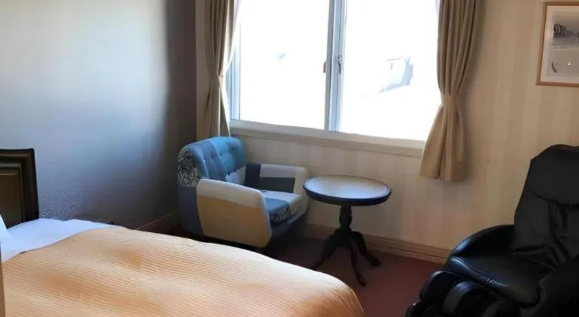 Bed in Otaru Furukawa Hotel