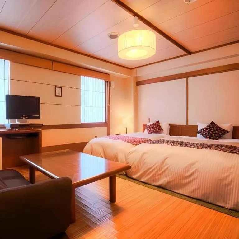 Bed in Otaru Furukawa Hotel