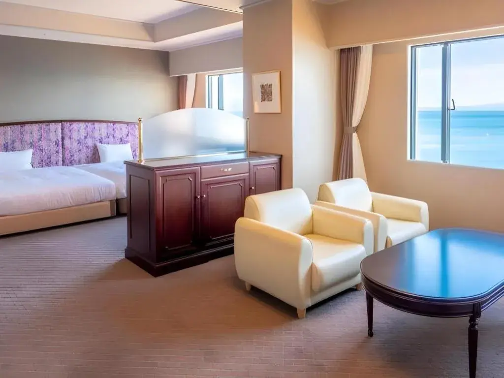 Bed in Imazu Sun Bridge Hotel Bed in Imazu Sun Bridge Hotel