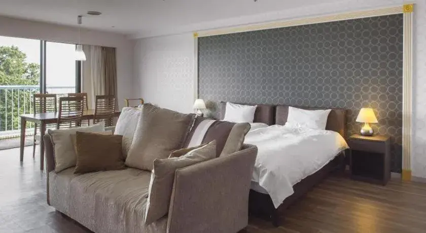 Bed in Izumigo AMBIENT Izu-Kogen Condominium Bed in Izumigo AMBIENT Izu-Kogen Condominium