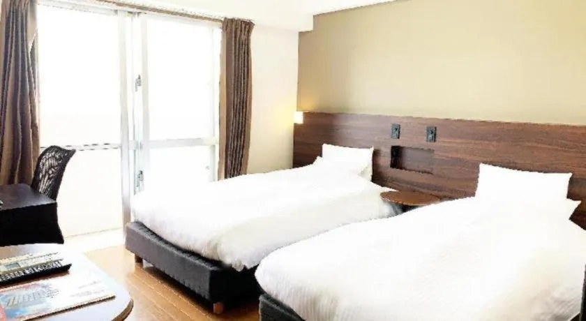 Bed in Villa Coast Nishimachi - Guesthouse in Okinawa