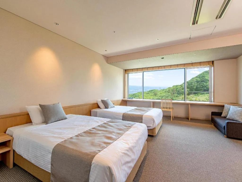 Bed in Hotel Kogure