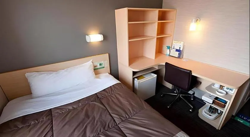 Bed in Super Hotel Arai-Niigata