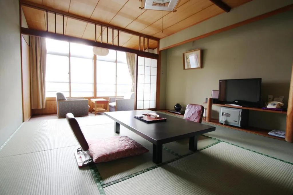 Bed in Hotel New Katsura