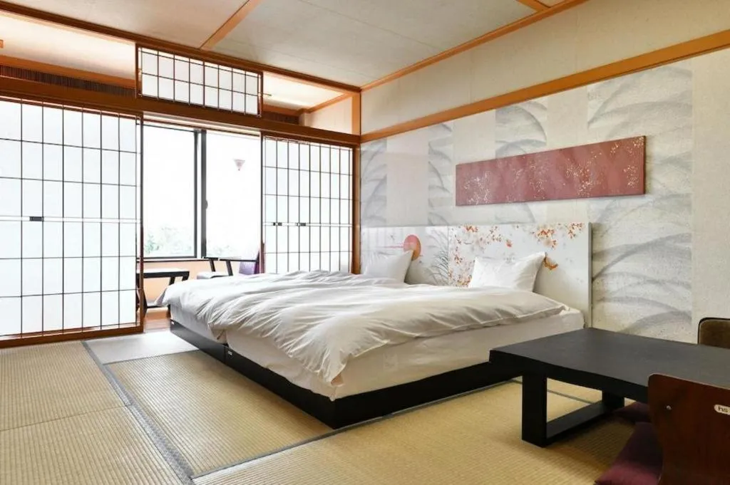 Bed in Centurion Hotel Technoport Fukui- Artificial Radium Hot Spring