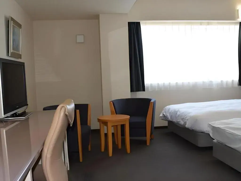 Bed in Shiroko Storia Hotel Bed in Shiroko Storia Hotel