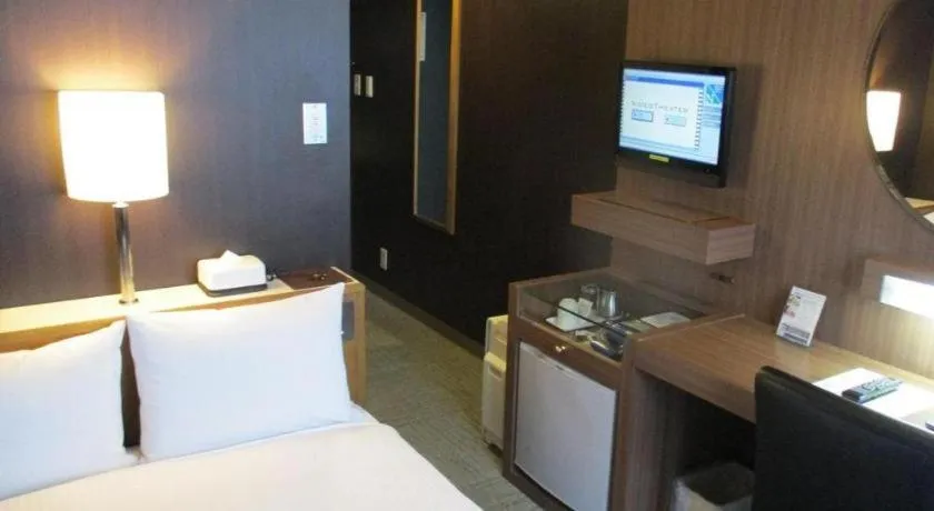 Bed in Niigata Keihin Hotel