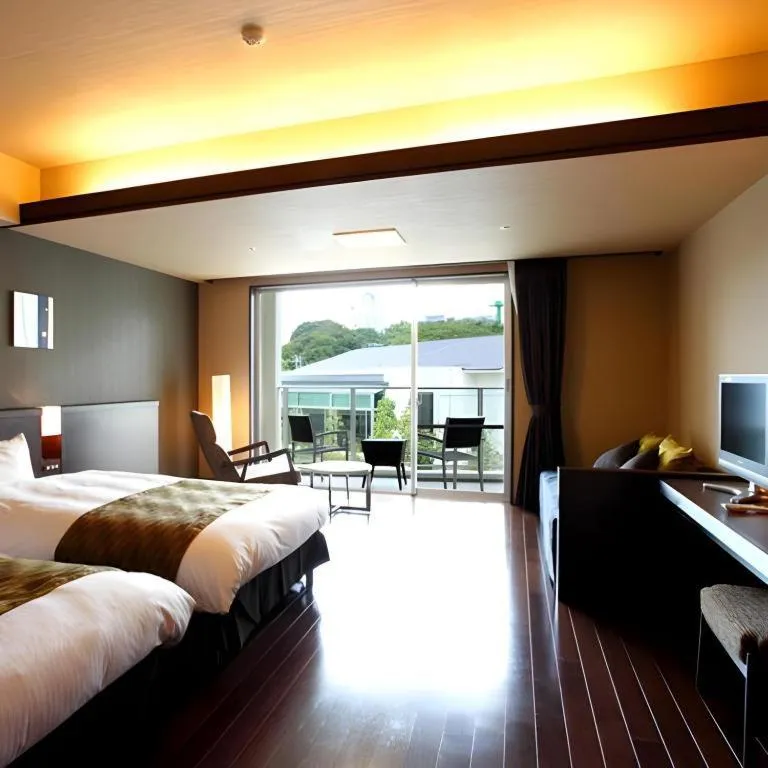 Bed in Hotel Wellseason Hamanako