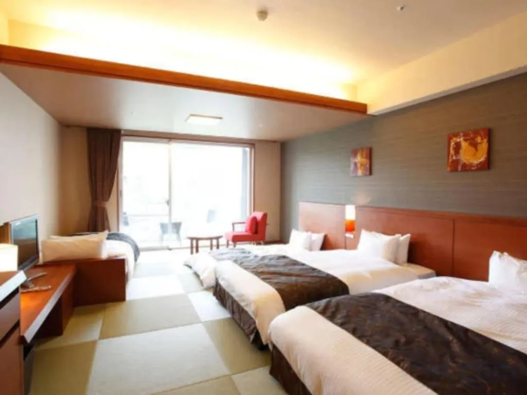 Bed in Hotel Wellseason Hamanako