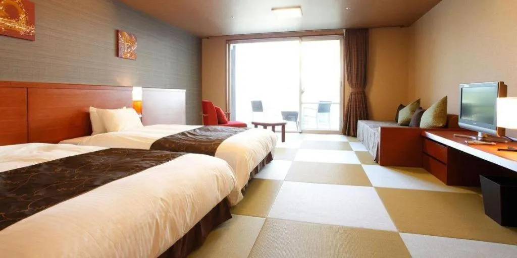 Bed in Hotel Wellseason Hamanako