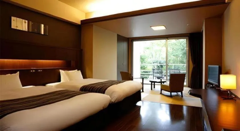 Bed in Hotel Wellseason Hamanako