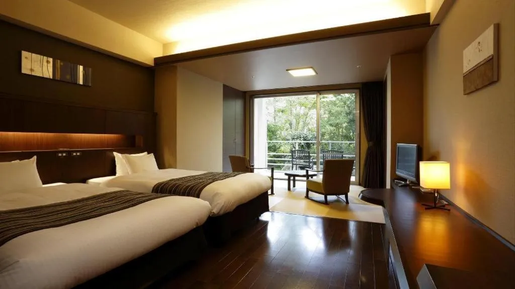 Bed in Hotel Wellseason Hamanako