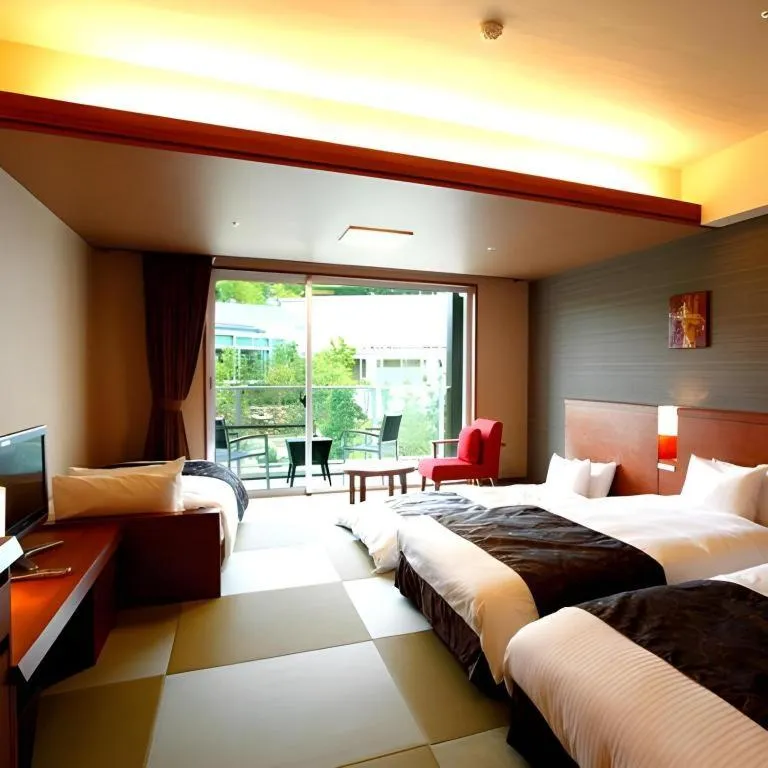 Bed in Hotel Wellseason Hamanako