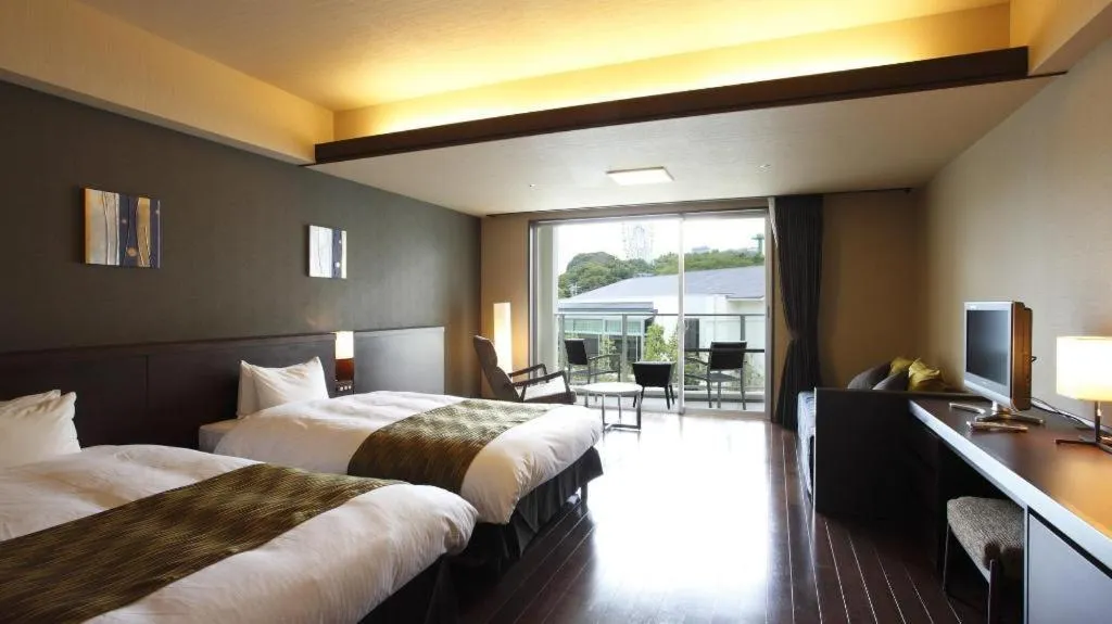 Bed in Hotel Wellseason Hamanako