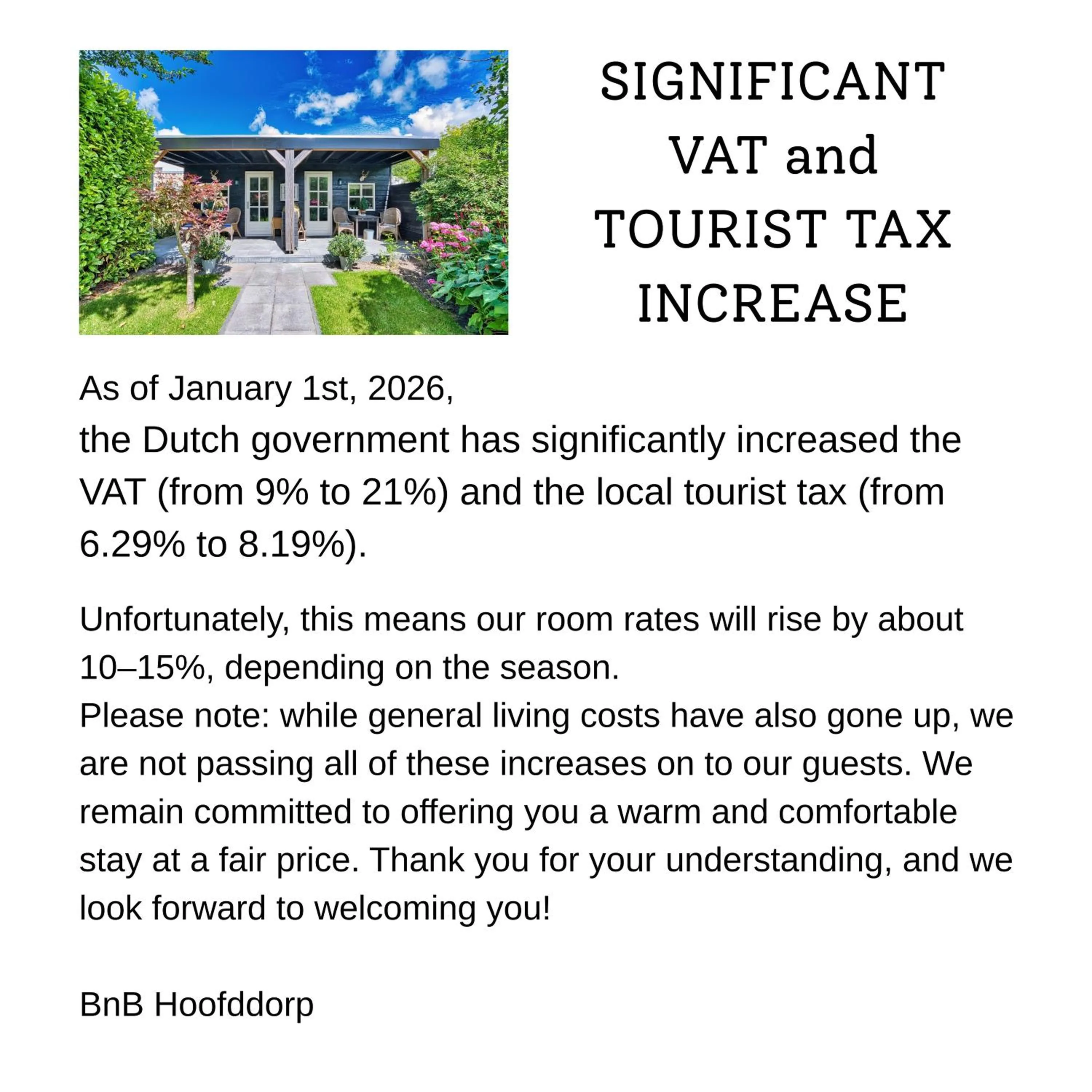 Property building in B&B Hoofddorp