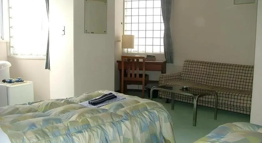 Bed in Mimatsu Hotel