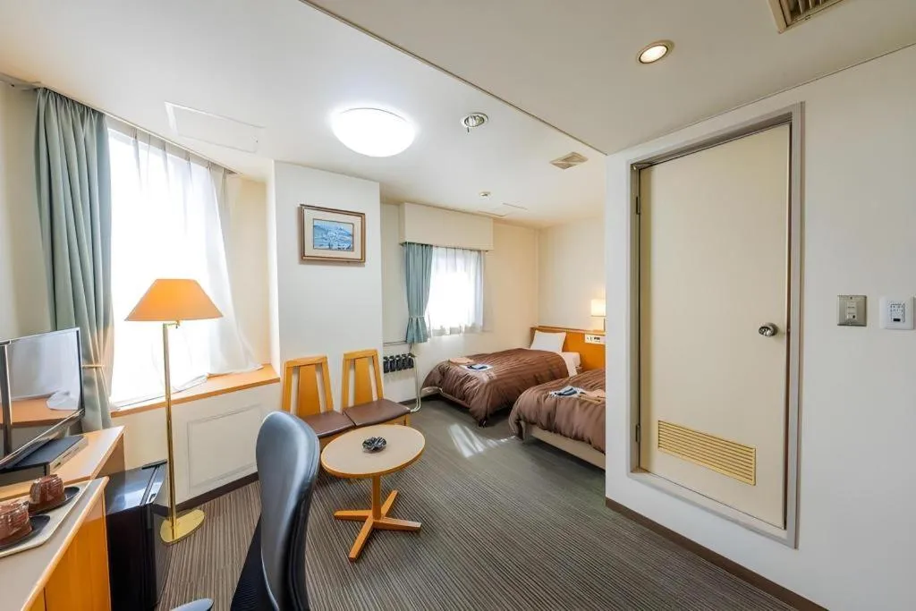 Bed in Mimatsu Hotel