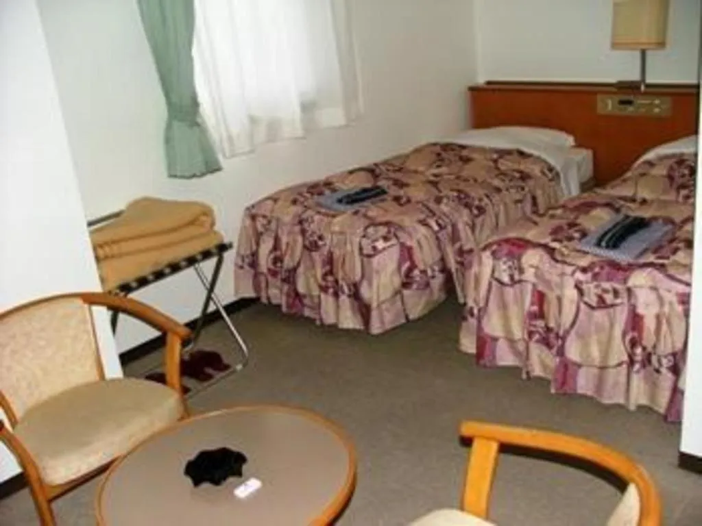 Bed in Mimatsu Hotel