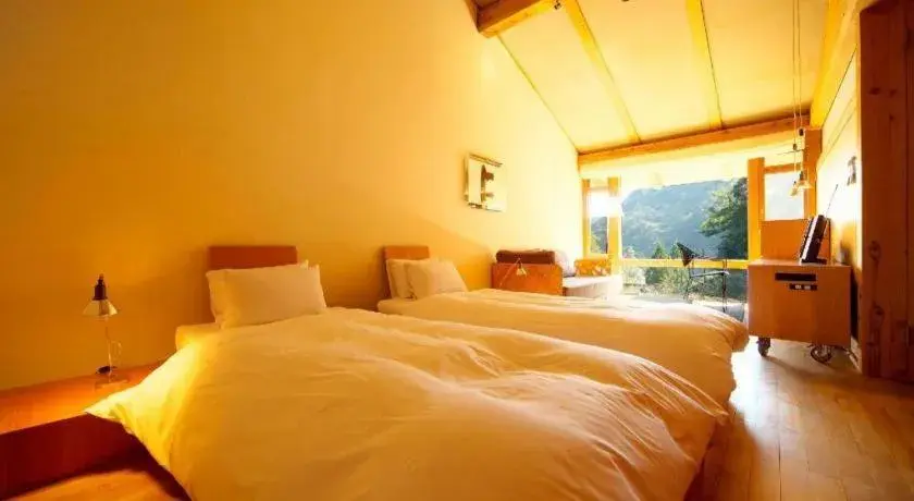 Bed in Auberge Tosayama Bed in Auberge Tosayama