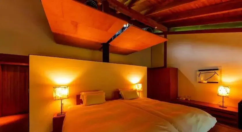 Bed in Auberge Tosayama Bed in Auberge Tosayama